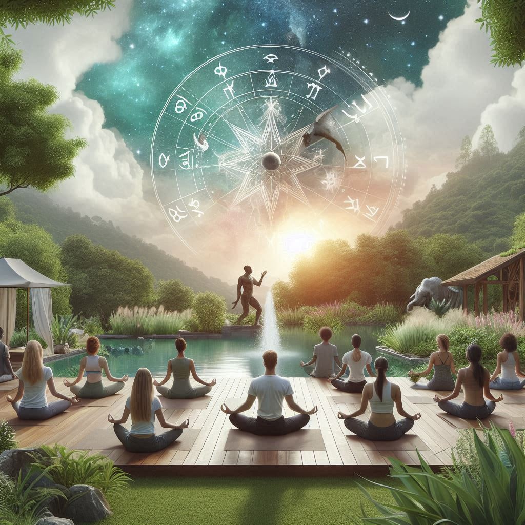 Breath Work in astrology theme