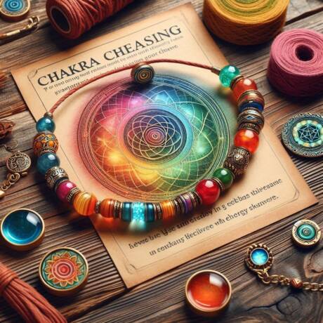 Chakra Healing Bracelet Set with energy cleansing instructions
