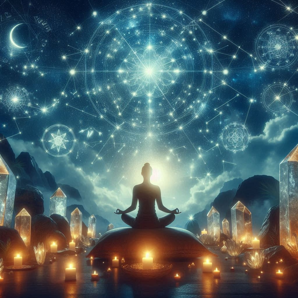 Healing in astrology theme