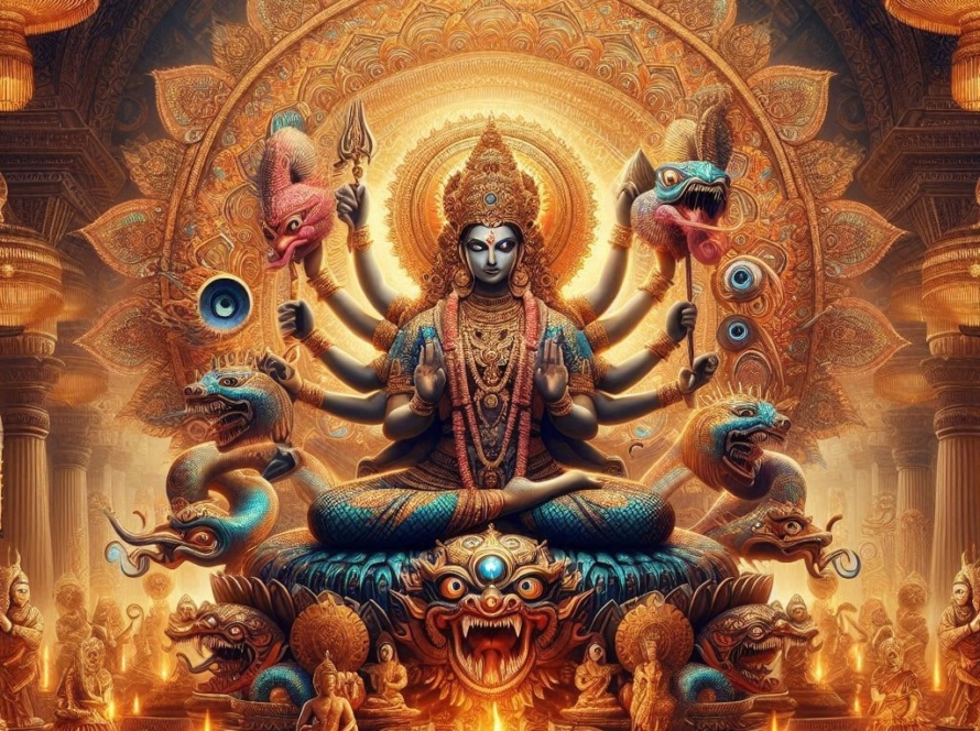 Maha Sudarshan Pooja Invoke divine protection against evil forces and mental disturbances. no text