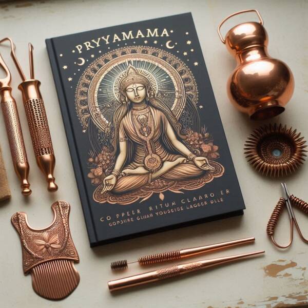 Pranayama Guidebook Copper Tongue Cleaner breath ritual starter kit