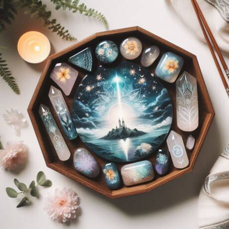 Reiki Infused Crystal Pack cleansed and charged with Reiki energy