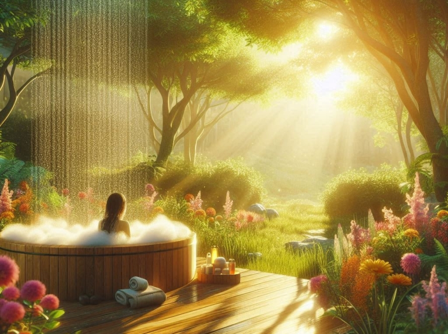 Sun Shower Bath